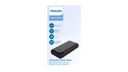 Philips DLP2720 20000 mah 2 USB Çıkışlı Lityum Powerbank Siyah